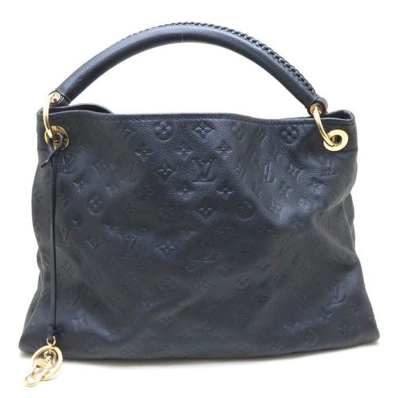 Louis Vuitton Artsy MM Black Monogram Empreinte Leather Hobo Bag - Picture 1 of 7